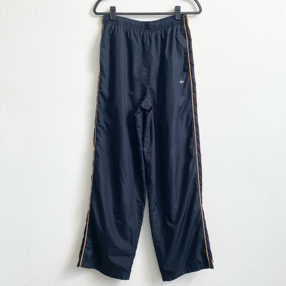 SOLD Athletech Men's Dark Blue with Gold Stripes Track Pants